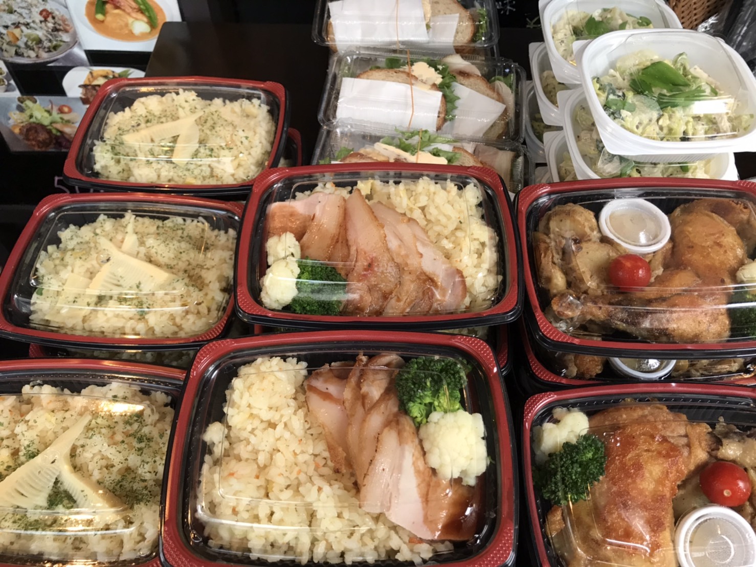 昨日からスタート、店頭販売！