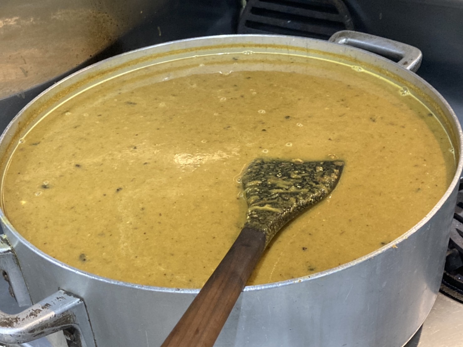 カレーの良い香り〜！